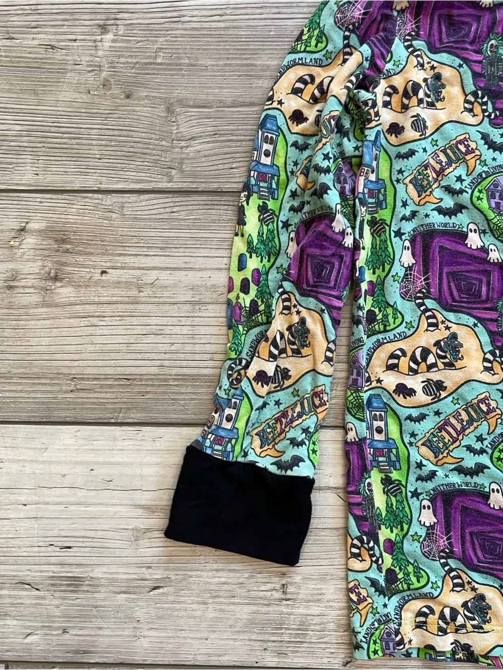 Bamboo Bliss | Beetlejuice Pajama Set | Size: 4T